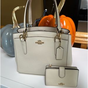 Coach Handbag with matching wallet